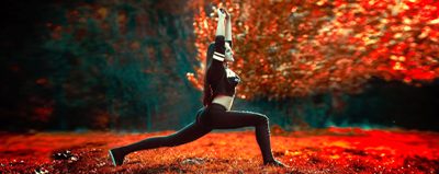 lunge yoga pose
